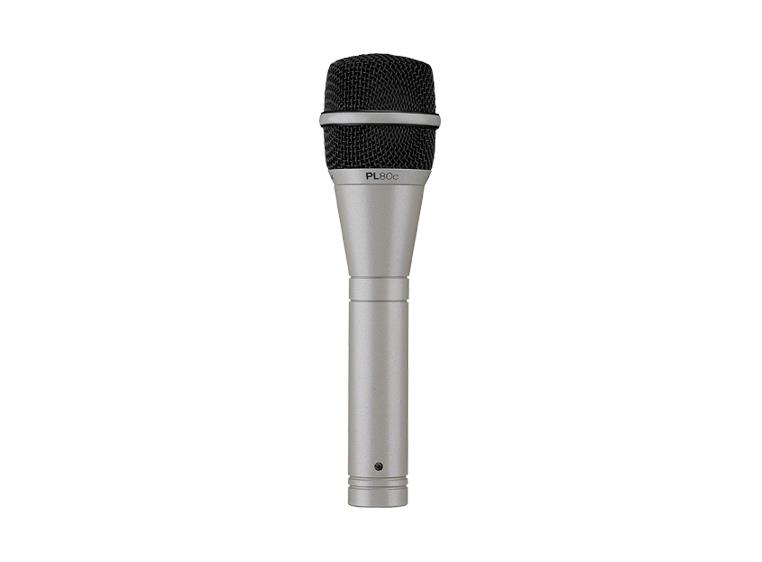 Electro Voice PL80c Vocal Microphone, Dynamic, Supercardioid